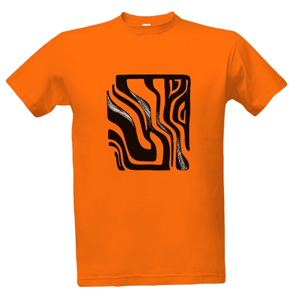 Tričko s potiskem Achát - symbol kamene