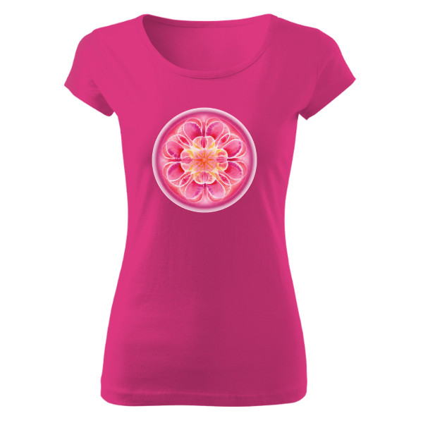 Tričko s potiskem Mandala PROPOJENÍ