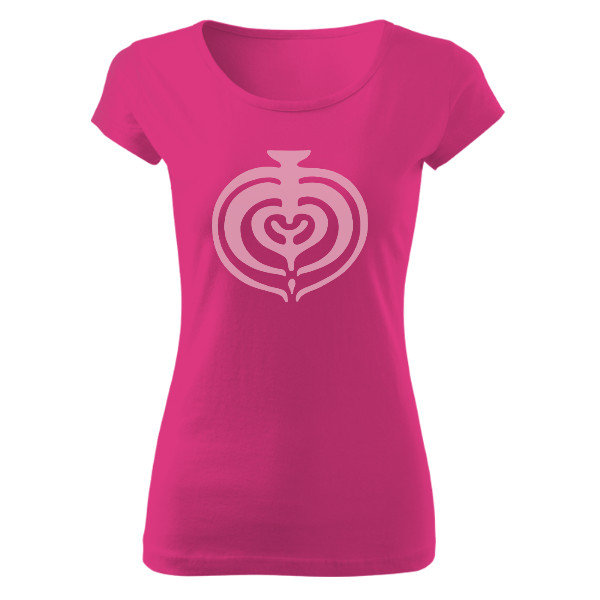 Tričko s potiskem Spinel - růžová verze
