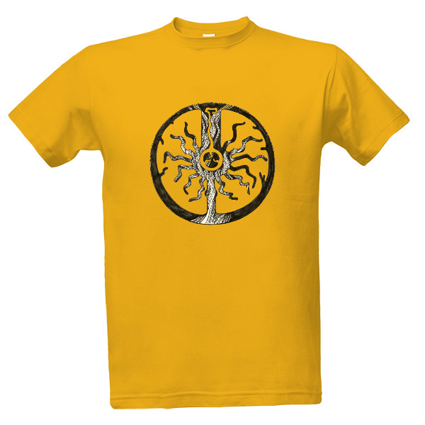 Tričko s potiskem Stříbro - symbol kamene